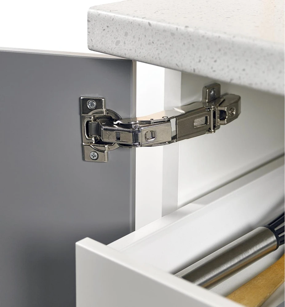 Blum Standard 155° Zero-Protrusion Soft-Close Clip-Top Overlay Hinges