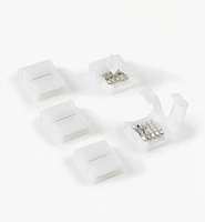 Five-Pin Splice Connectors for RGB+W LED Tape Lights