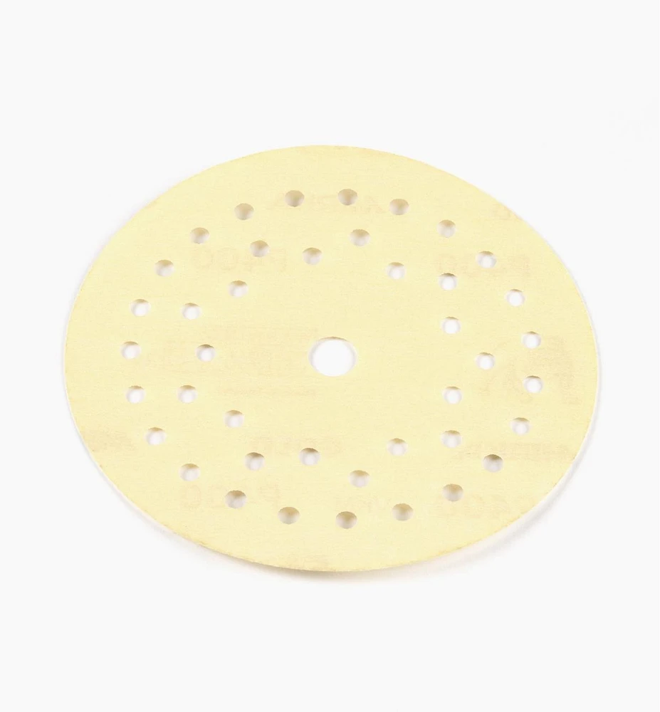 Mirka 5" Fine 42-Hole Gold Multifit Grip Discs