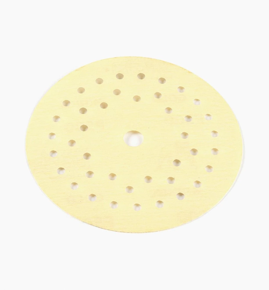 Mirka 5" Fine 42-Hole Gold Multifit Grip Discs