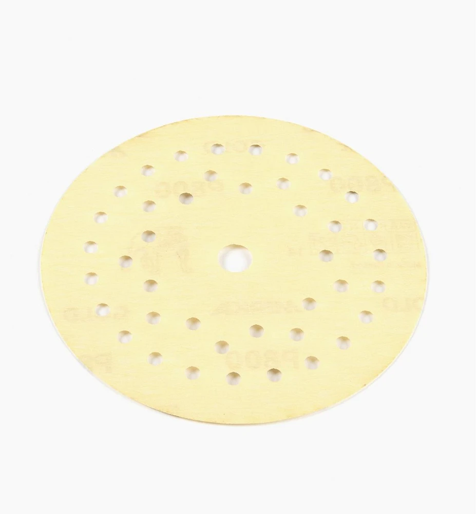 Mirka 5" Fine 42-Hole Gold Multifit Grip Discs