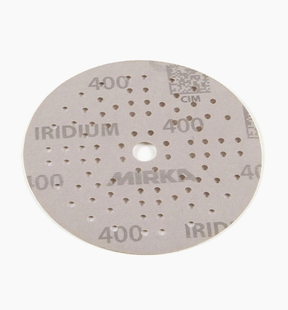 Mirka 5" Fine 89-Hole Iridium Grip Discs