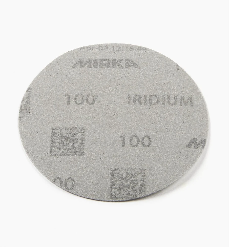 Mirka 5" No-Hole Iridium Grip Discs