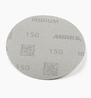 Disques abrasifs autoagrippants Mirka Iridium, 5 po, sans trous