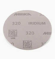 Disques abrasifs autoagrippants Mirka Iridium, 5 po, sans trous