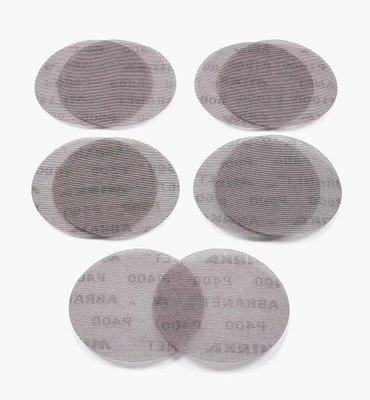 10-Pc. Sample Pack of Mirka 5" Fine Abranet Grip Discs