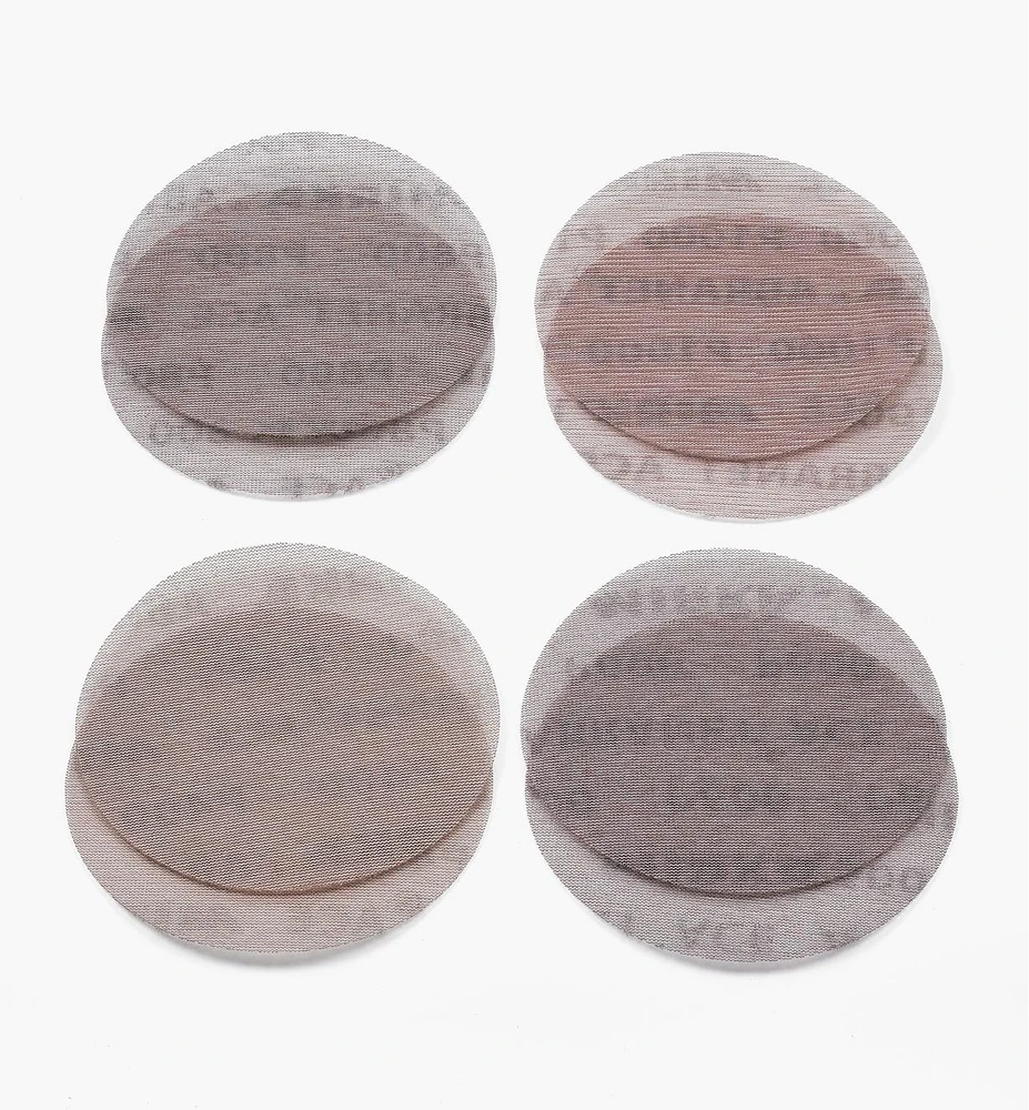 8-Pc. Sample Pack of Mirka 5" Fine Abranet Ace Grip Discs