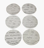 12-Pc. Sample Pack of Mirka 6" 121-Hole Iridium Grip Discs