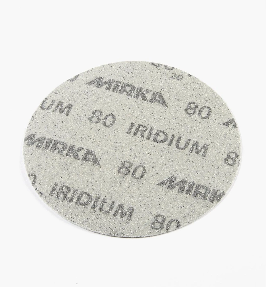 Mirka 6" No-Hole Iridium Grip Discs