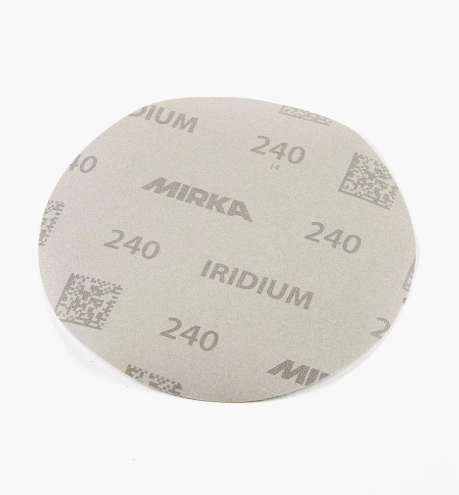 Disques abrasifs autoagrippants Iridium 6 po, sans trous