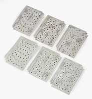 18-Pc. Sample Pack of Mirka Iridium 3" × 5" 54-Hole Grip Sheets