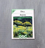 Sachets de semences fines herbes OSC