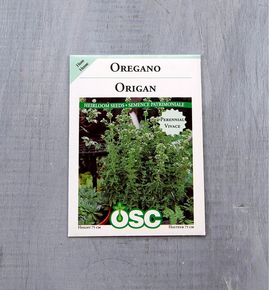 Sachets de semences fines herbes OSC