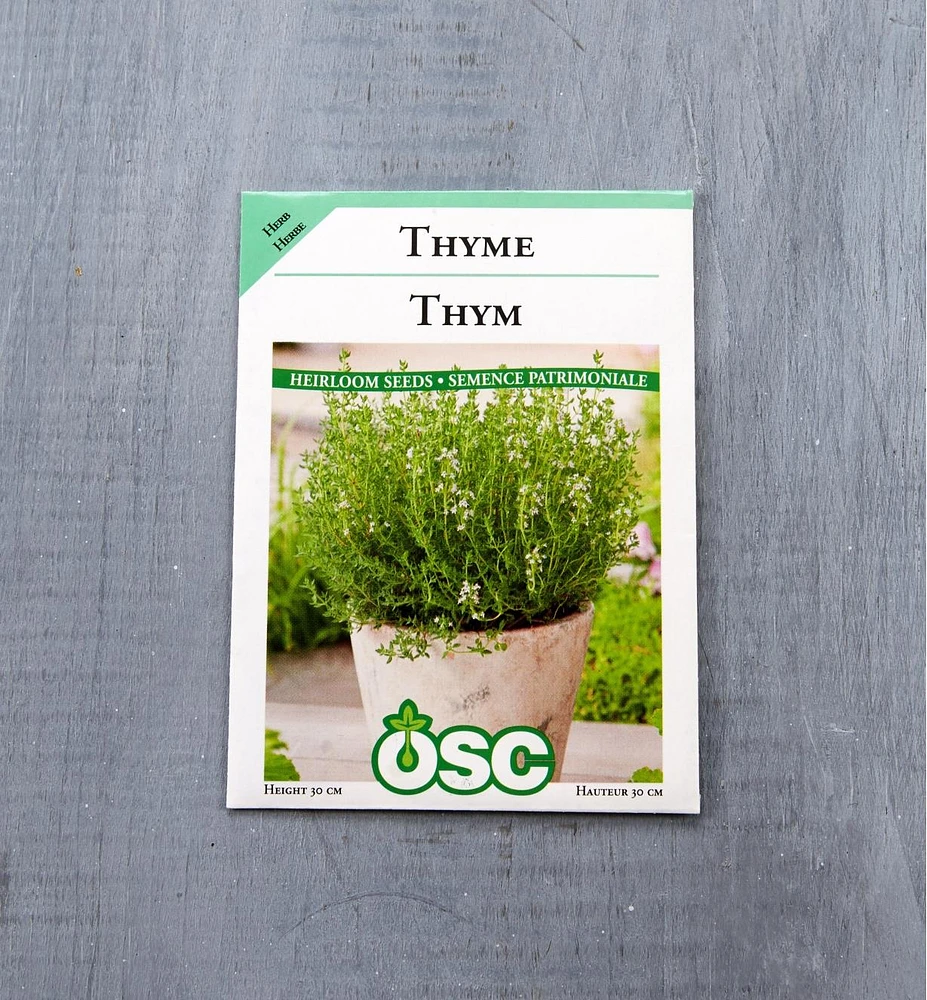 Sachets de semences fines herbes OSC