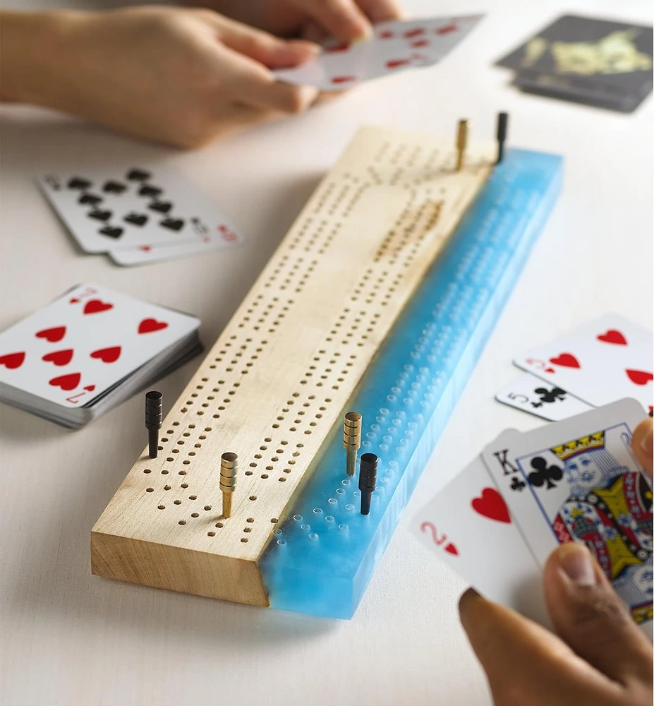 Lee Valley Make It Yourself Cribbage Board Kit