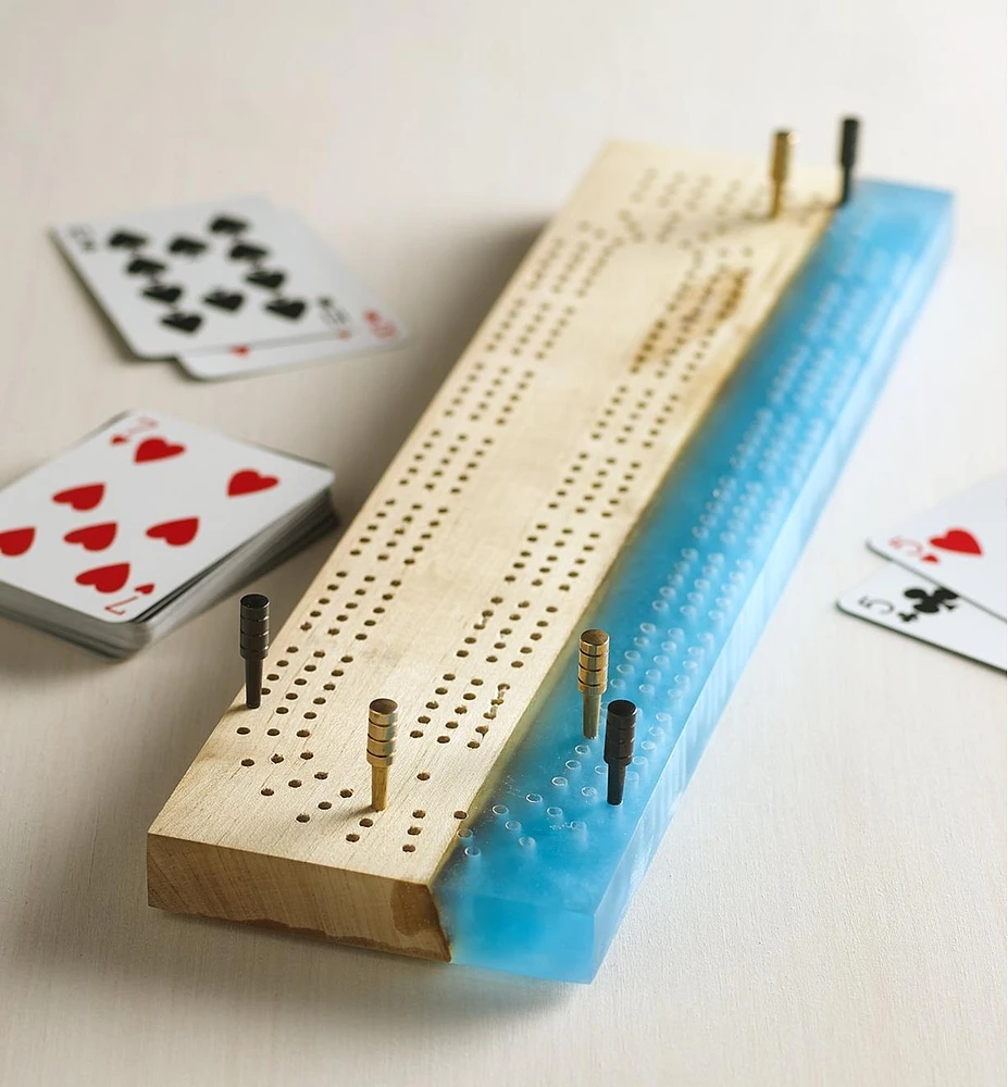 Lee Valley Make It Yourself Cribbage Board Kit