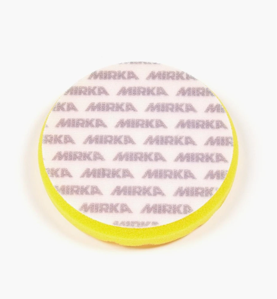 Mirka 6" Yellow Waffle Foam Pad