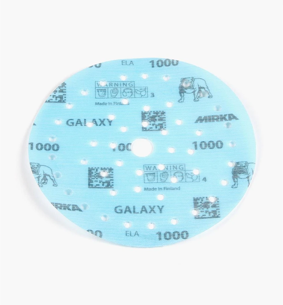 Mirka 6" Fine Galaxy Multifit Grip Discs