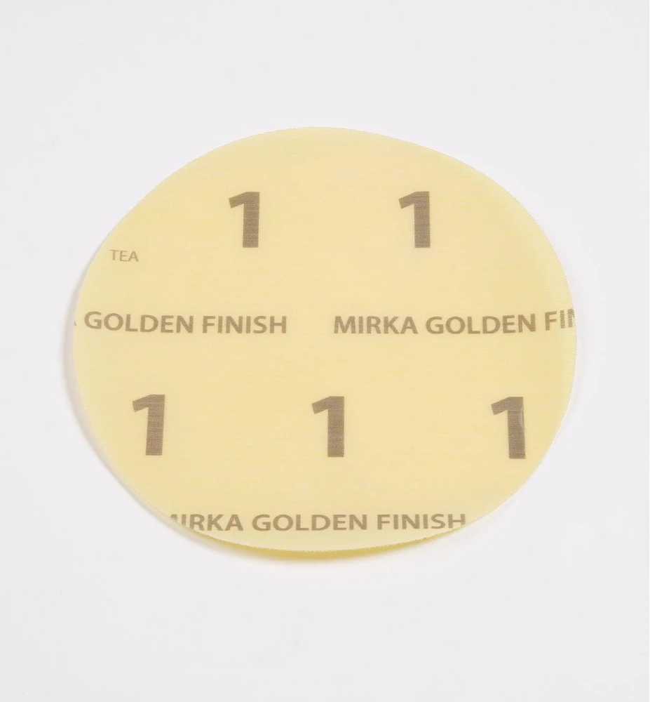 Mirka 6" Golden Finish Grip Discs