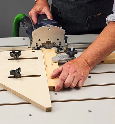 Table Veritas pour assemblage à faux tenon Domino