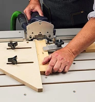 Table Veritas pour assemblage à faux tenon Domino