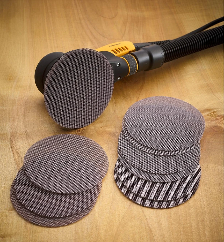 10-Pc. Sample Pack of Mirka 5" Abranet Grip Discs