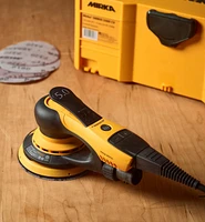 Mirka DEROS 5" Electric Sander, 5mm Orbit, with Systainer Case