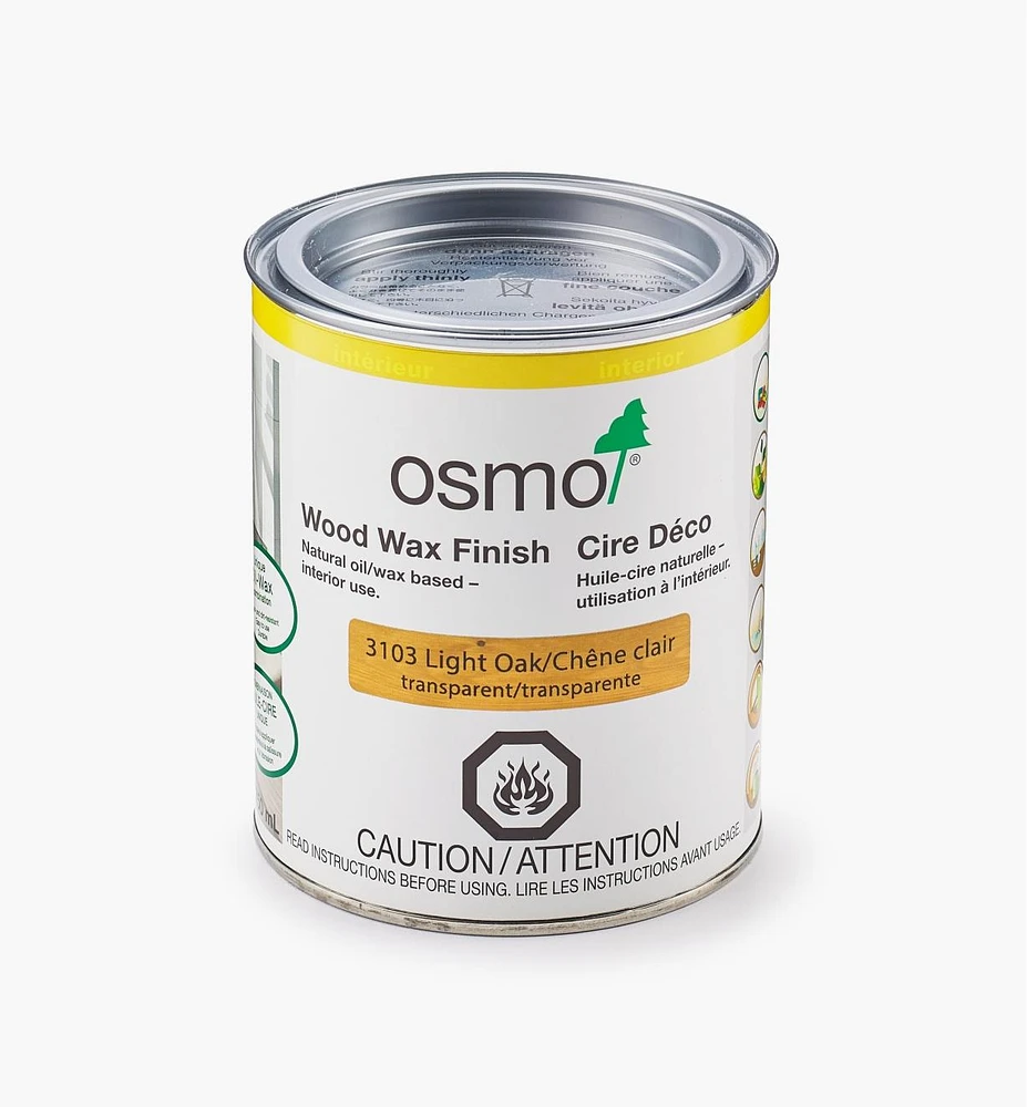 Osmo Light Oak Wood Wax Finish