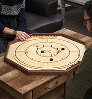 Plateau de luxe pour jeux de croquignoles, de dames et d'échecs