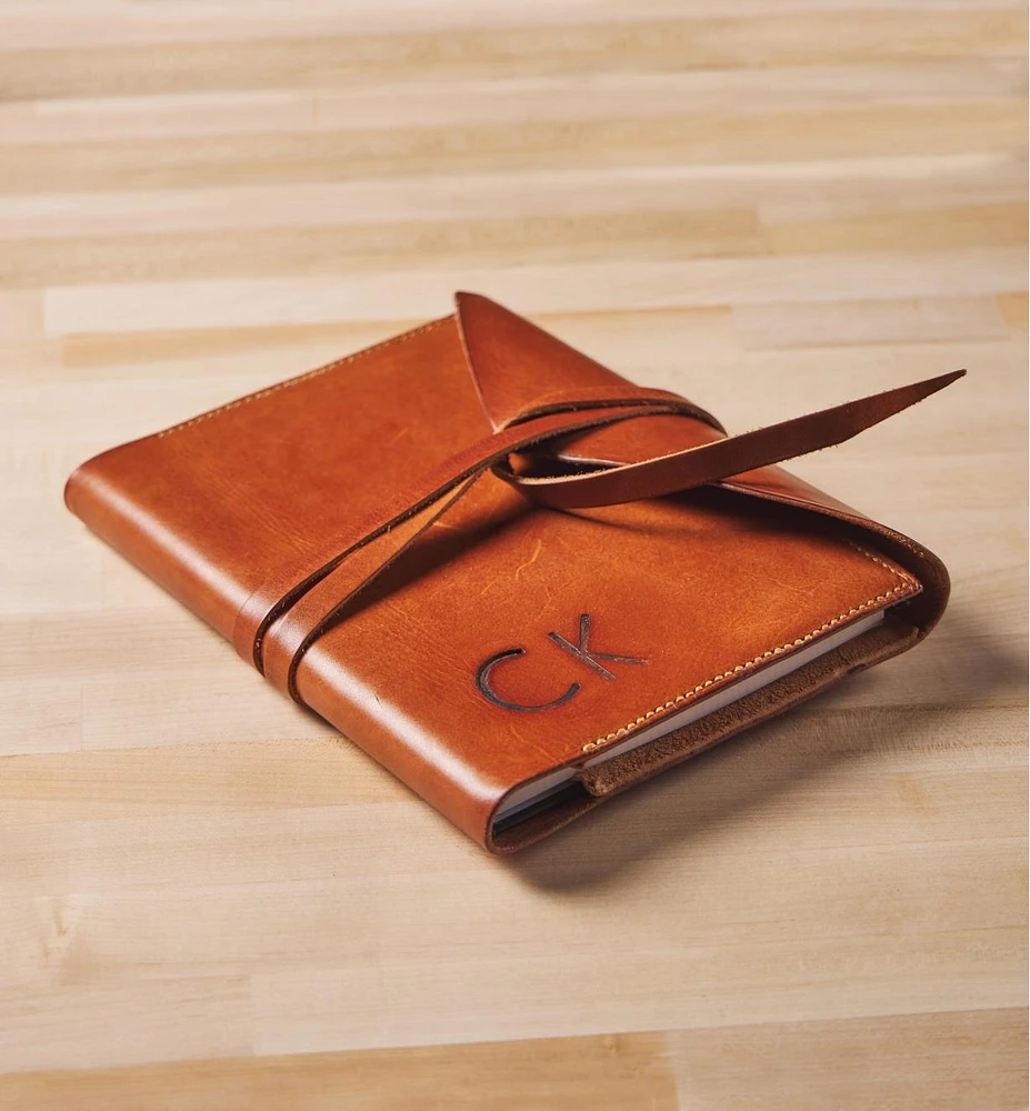 Trousse-projet pour porte-carnet en cuir