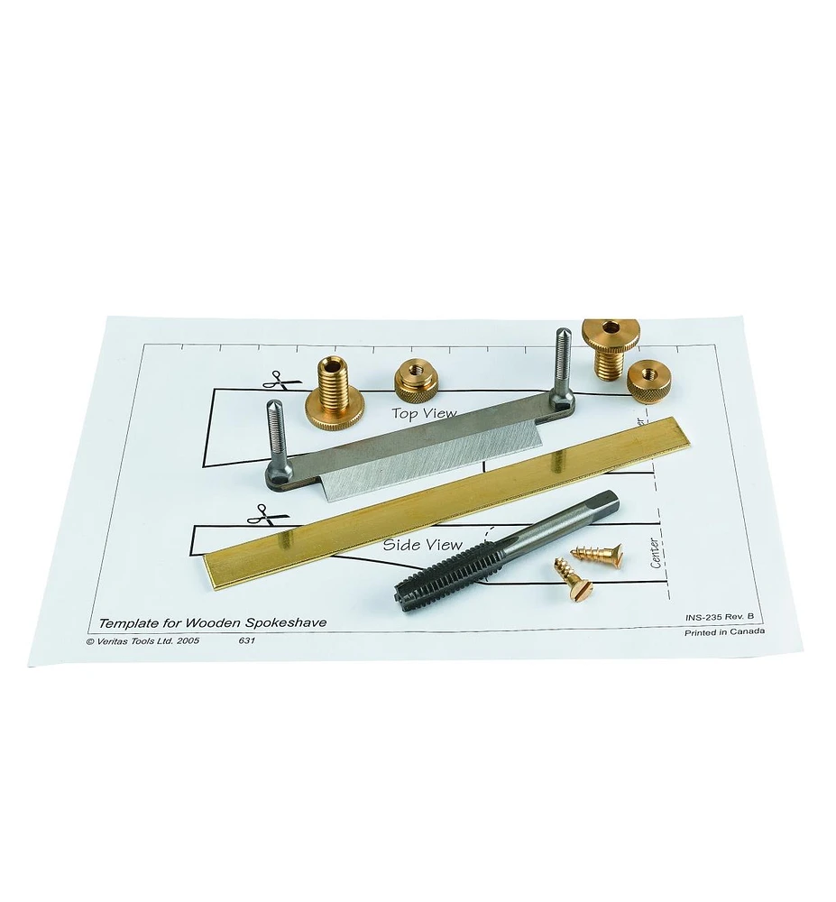 Veritas Hardware Kits for Wooden Spokeshaves