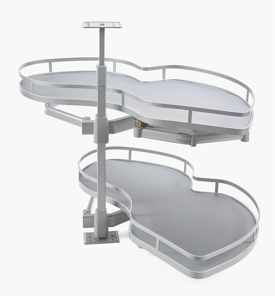 Two-Tier Corner Swing Tray