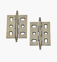 Antique Brass Mortise Hinges