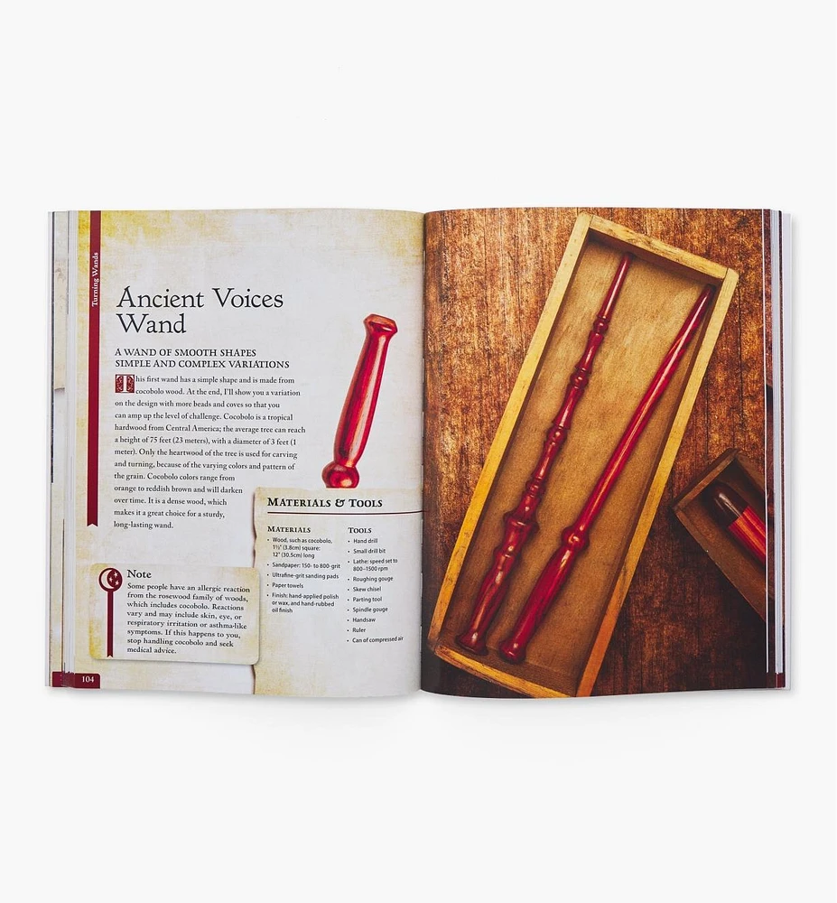 Compendium of Wooden Wand Making Techniques