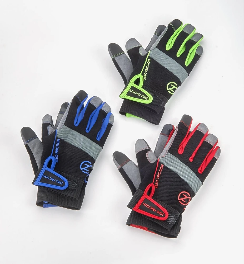 3 Pairs of Universal-Fit Ultra-Suede Gloves