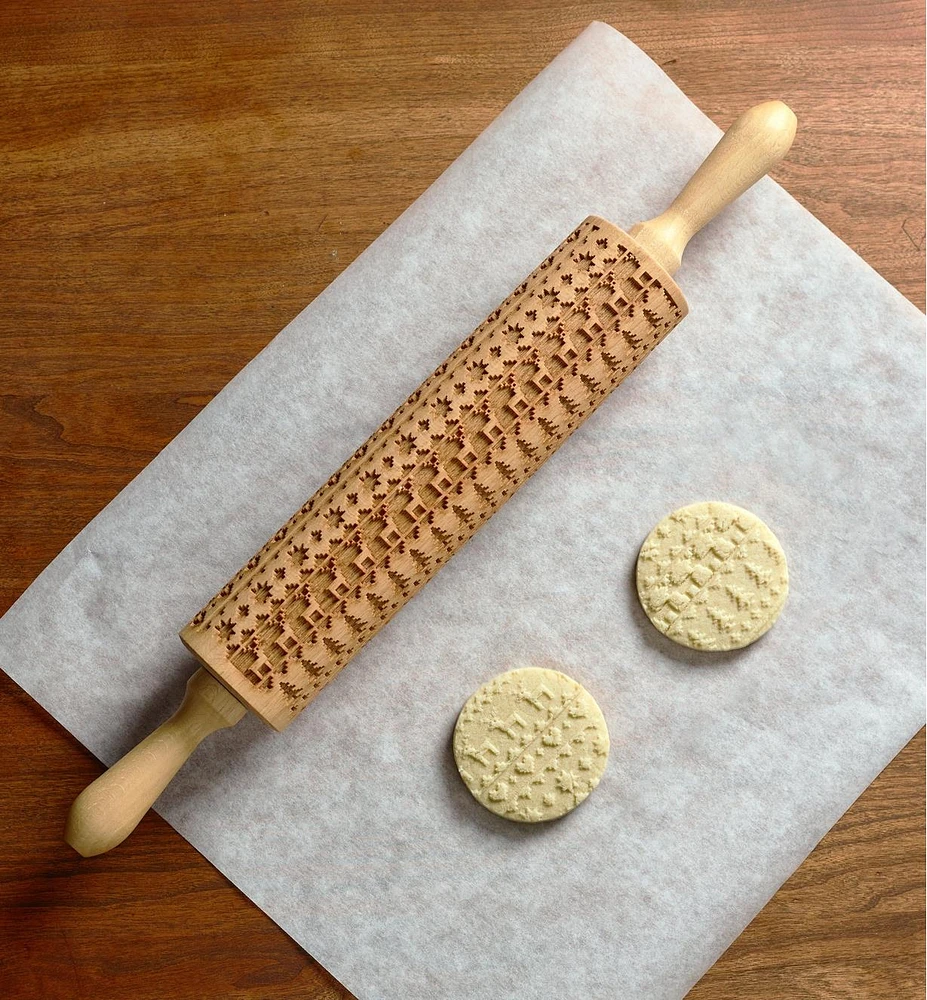 Holiday Sweater Embossing Rolling Pin