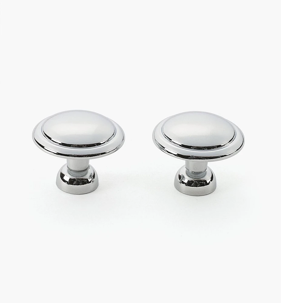 1 1/2" Chrome Knobs