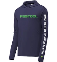 T-shirt à manches longues et capuchon Festool