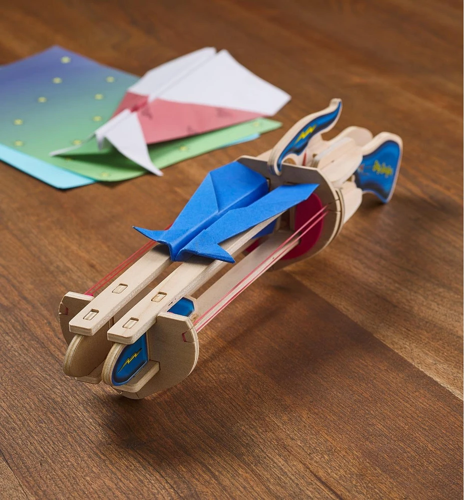 Catapulte pour planeur en papier