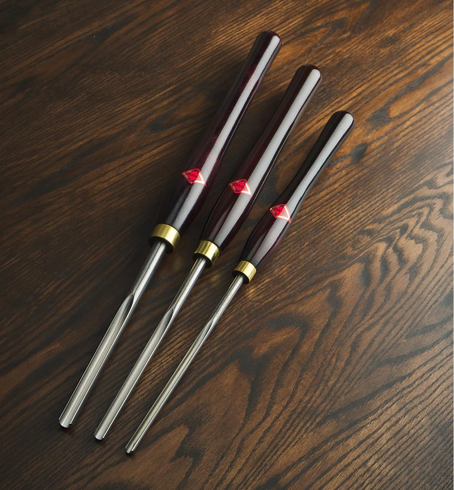 HSS Long Strong Deep-U Bowl Gouges