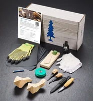 Make It Yourself Hand-Carved Basswood Birds Kit