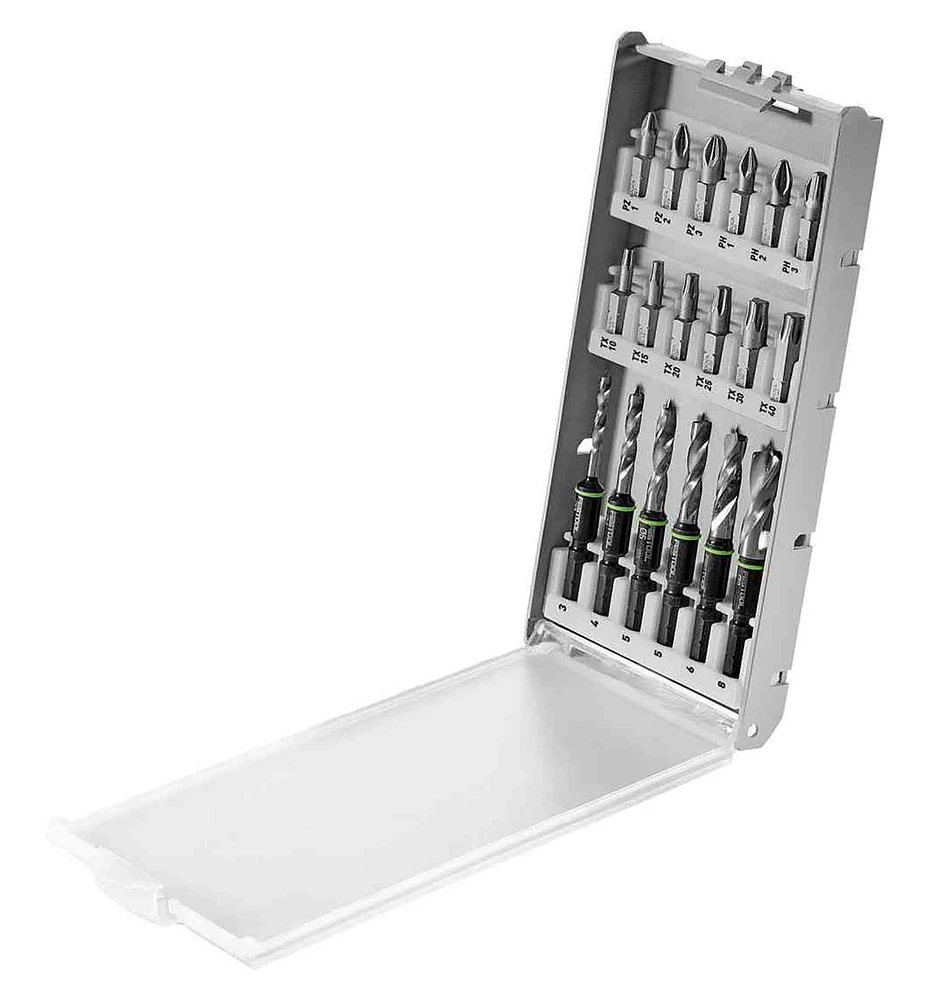 18-Pc. Festool Bit Set