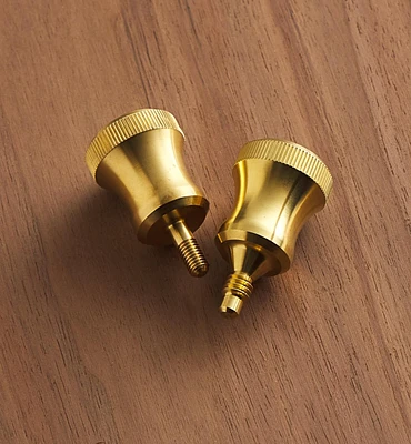 Brass Knobs for the Veritas Large Shoulder Plane