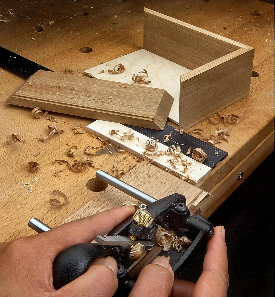 Veritas Left-Hand Box-Maker’s Plow Plane