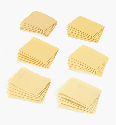 30-Pc. Sample Pack of Mirka Gold 3" × 4" Grip Sheets