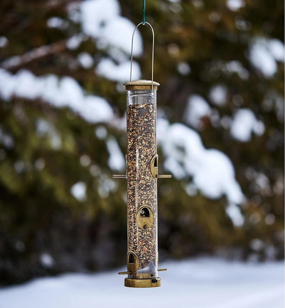 Songbird Quick-Clean Tube Feeders