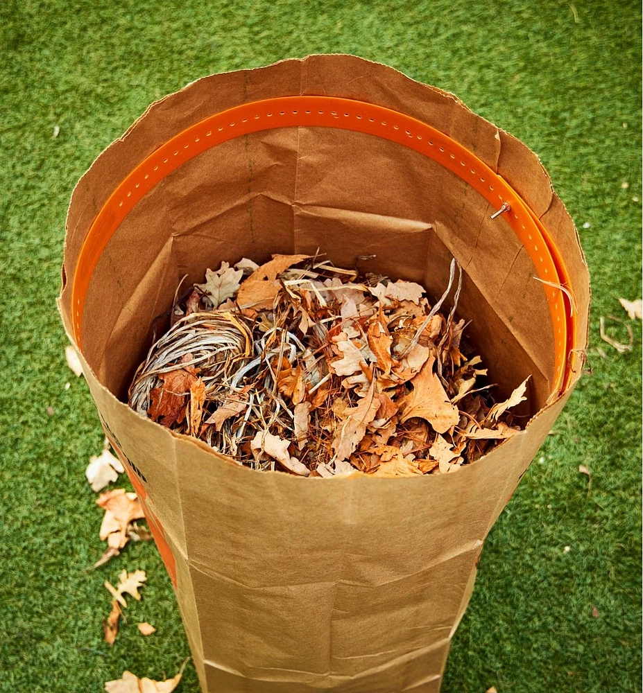 Anneau pour sac à feuilles