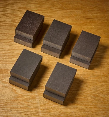 10-Pc. Sample Pack of Mirka Four-Sided Abrasive Sponges