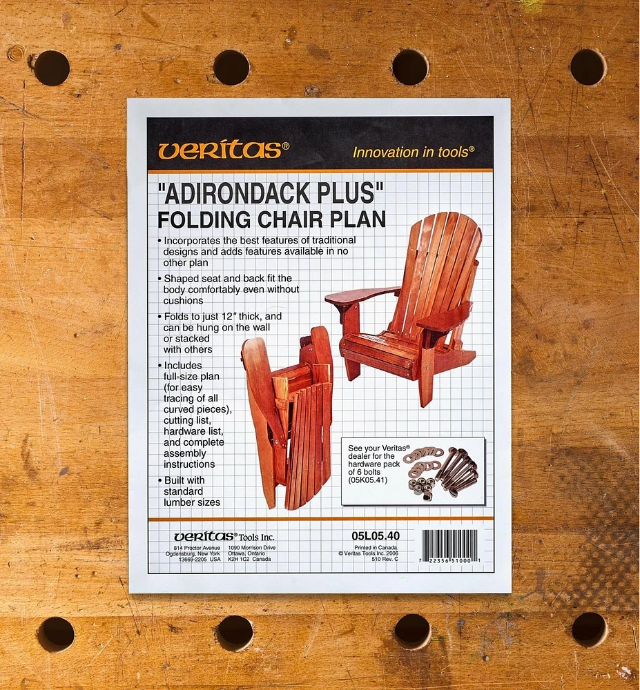 Adirondack Plus Folding Chair Plan