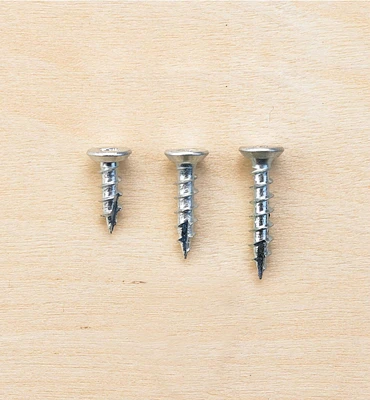 Zinc-Plated Hinge Screws